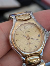 Orologio vintage Zenith Academy Acciaio e Oro