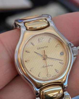Orologio vintage Zenith Academy Acciaio e Oro
