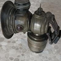 antico faro per biciclette inglese 