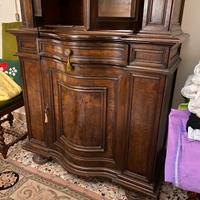 Mobile trumeau in radica di noce