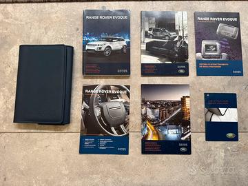 Evoque libretto uso e manutenzione