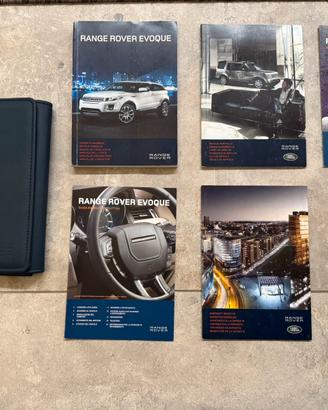 Evoque libretto uso e manutenzione