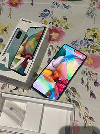 Samsung A71 con scatola ed istruzioni