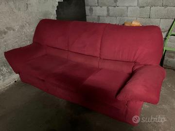 Divano in stoffa 3 posti