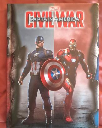 Diario scuola Marvel Civil War Captain America
