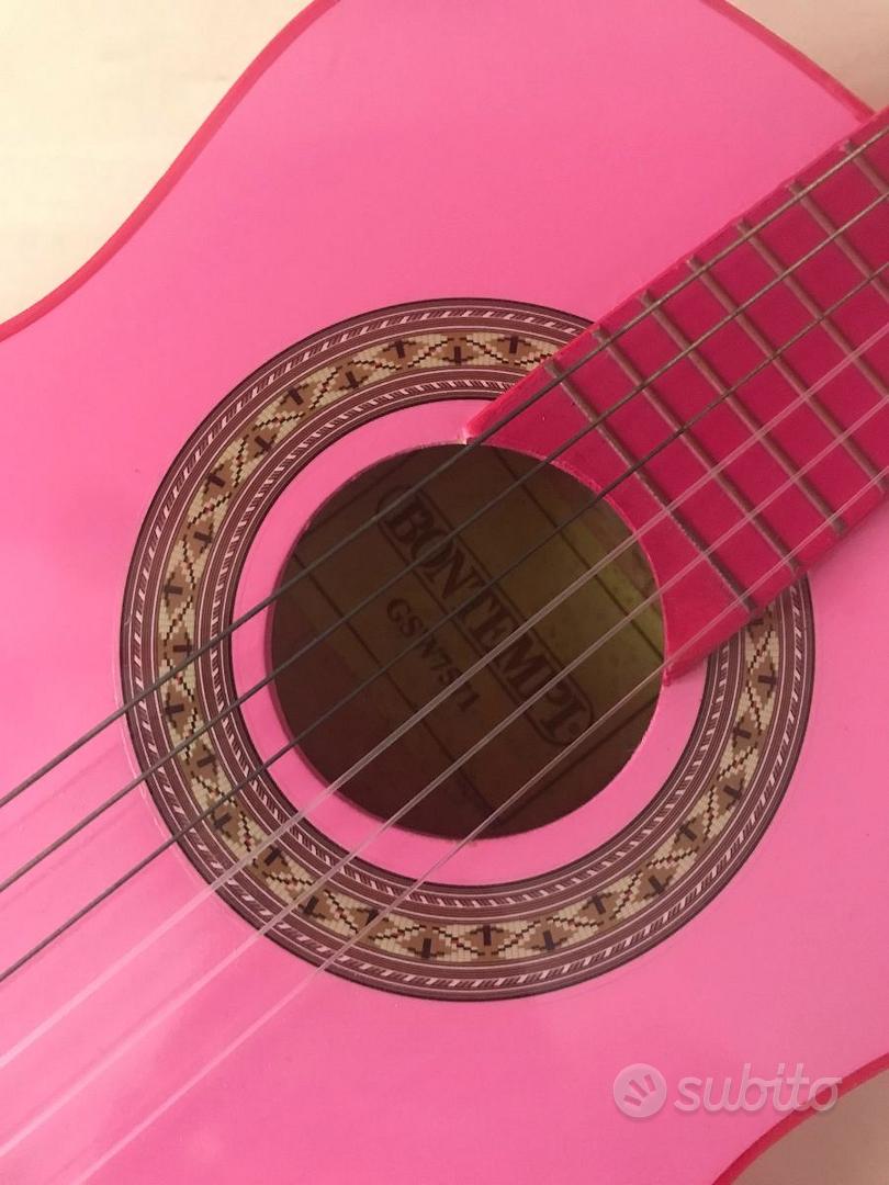 Wooden Guitar Chitarra Bontempi Rosa Bontempi IGirl Electronic