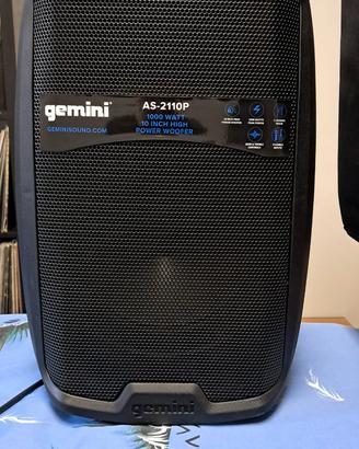 Cassa Attiva 10" Gemini AS-2110P 1000 W