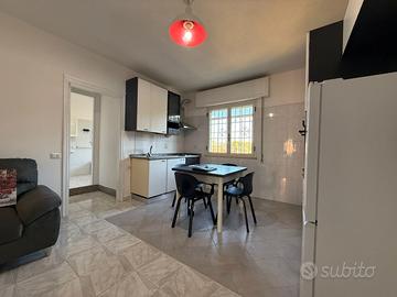 Trilocale arredato con doppio servizio