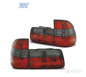 FANALI BMW SERIE 5 E39 95-00 ROSSO AFFUMICATO TOUR