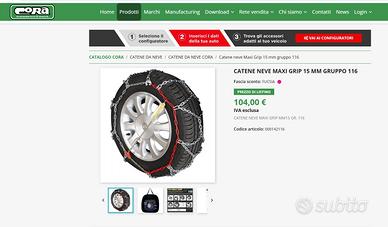 Catene neve CORA Maxi Grip 15 mm