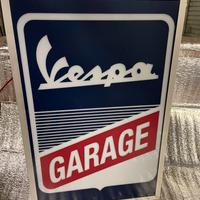 Insegna luminosa Vespa Garage