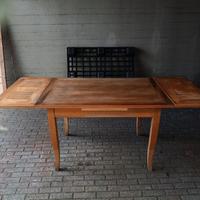 Tavolo rettangolare allungabile legno massello