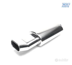 SCARICO UNIVERSALE IN ACCIAIO INOX CON UN'USCITA D