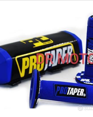 Kit manopole paracolpi pit bike moto minimoto cros