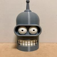 supporto Bender Futurama per Alexa Echo Dot 3