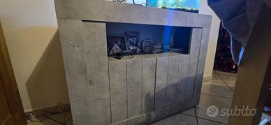 Mobile madia 2 battenti da soggiorno cucina