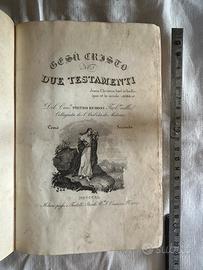 Libro Antico  Gesù Cristo nei due testamenti