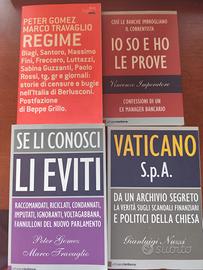 Lotto 4 Libri Inchiesta e Politica - Chiarelettere