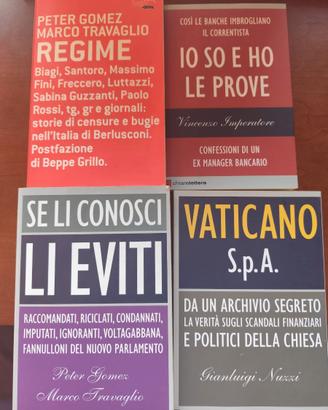 Lotto 4 Libri Inchiesta e Politica - Chiarelettere
