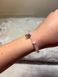 Bracciale elastico con charm albero della vita