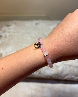 Bracciale elastico con charm albero della vita