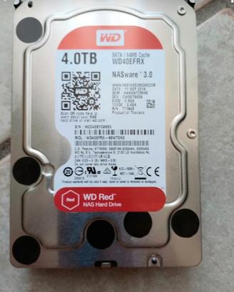 western Digital wd40efrx Red arddisk