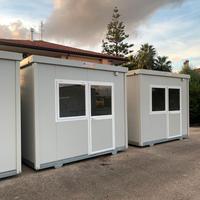 MONOBLOCCO CONTAINER 3X2 M COIBENTATO BOX CANTIERE