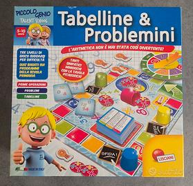  "Tabelline & Problemini" Piccolo Genio Lisciani 