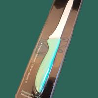 Coltello per disossare, lama acciaio e porcellana.