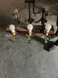Lampadari rustici