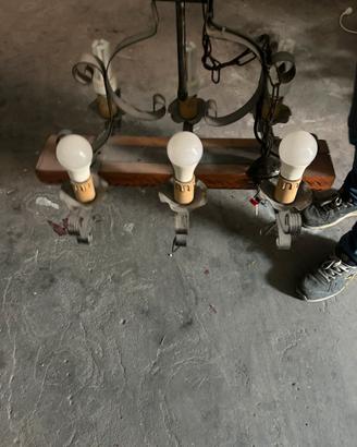 Lampadari rustici