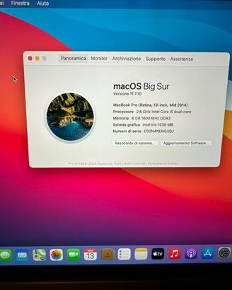 Macbook Pro 13” Mid 2014 - A1502