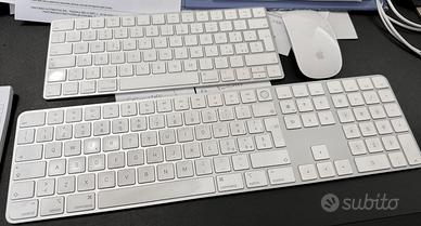 Apple Magic Mouse + Magic Keyboard (piccola e gran