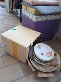 Thun : Spaghettiera + 3 piatti farfalla.