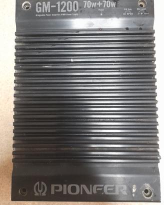 amplificatore pioneer GM 1200  70Wx70W