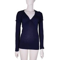 Sottogiacca da donna in maglia blu - tg. S
