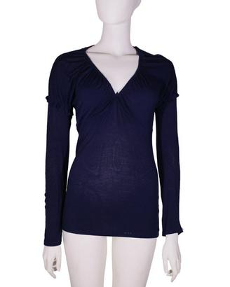 Sottogiacca da donna in maglia blu - tg. S