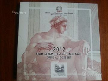 Monete serie divisionale 2012