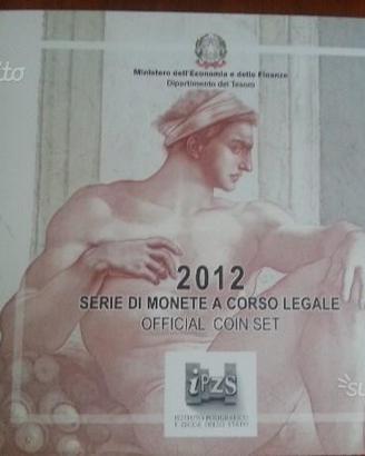 Monete serie divisionale 2012