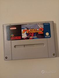 Super Nintendo SNES gioco F1 pole position 2