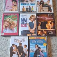 LOTTO 8 DVD ORIGINALI - COMMEDIE - ROMANTICHERIE