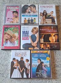 LOTTO 8 DVD ORIGINALI - COMMEDIE - ROMANTICHERIE