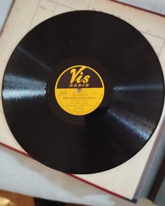 Album vintage con 12 Dischi 78 Giri+2 LP omaggio