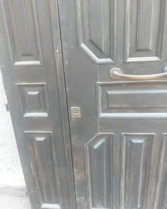 portoncino in castagno