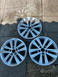 Cerchi in lega 17 pollici volkswagen golf 6