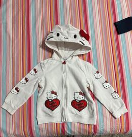 Felpa Bianca Hello Kitty 50th Anniversary 18-24 me