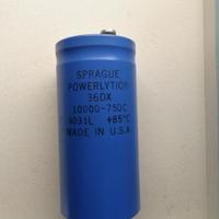 Sprague Capacitor - Made in USA - 10.000uF/75v