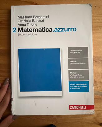 Libro matematica azzurro 2