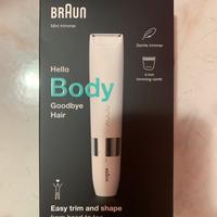 Mini trimmer Braun NUOVO