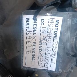 MOTORE RENAULT MEGANE DEL 2007